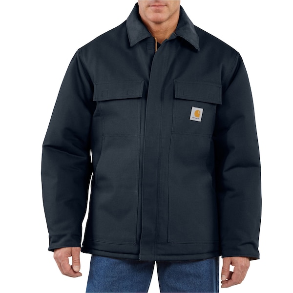 Carhartt Men's OJ0140 M LseFit FrmDck Ins Lnd Act M TLL Insulated Loose Dark Navy OJ0140-M / J140-DNYMTLL - main